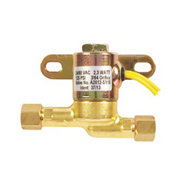 Válvula solenoide de humidificador ( cuerpo especial en Laton / 2 o 3 Vías / rango 125 PSIG / alimentación de 12-60 VCA o 60-120 VCA).