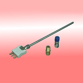 Sensor de temperatura con conector rápido y conector deslizable Serie RTDCRCI.