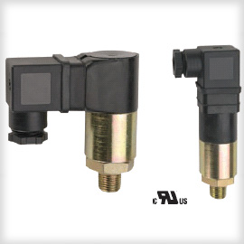 Serie PS75 ( Interruptor Cilíndrico con opción Doble  / tamaño Estándar / 5 a 6000 PSI / ajustable / SPST SPDT, DPST y DPDT / aprobaciones CE y UL)