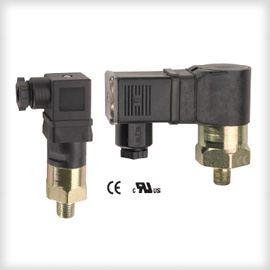 Serie PS72 ( Interruptor Uso General / miniatura / 10 a 750 PSI / ajustable / SPST y SPDT / aprobaciones CE, UL)