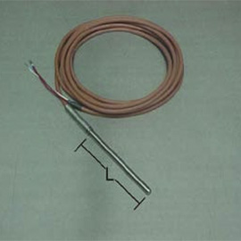 Sensor de Temperatura con pieza de transición y cable de extensión Serie RTDPTR.