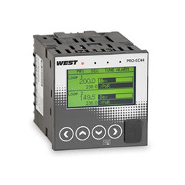 West Serie Pro-EC44, Doble Loop de Control en 1-4 DIN